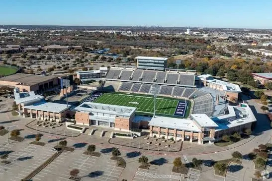 Aerial view of Allen Eagle Stadium